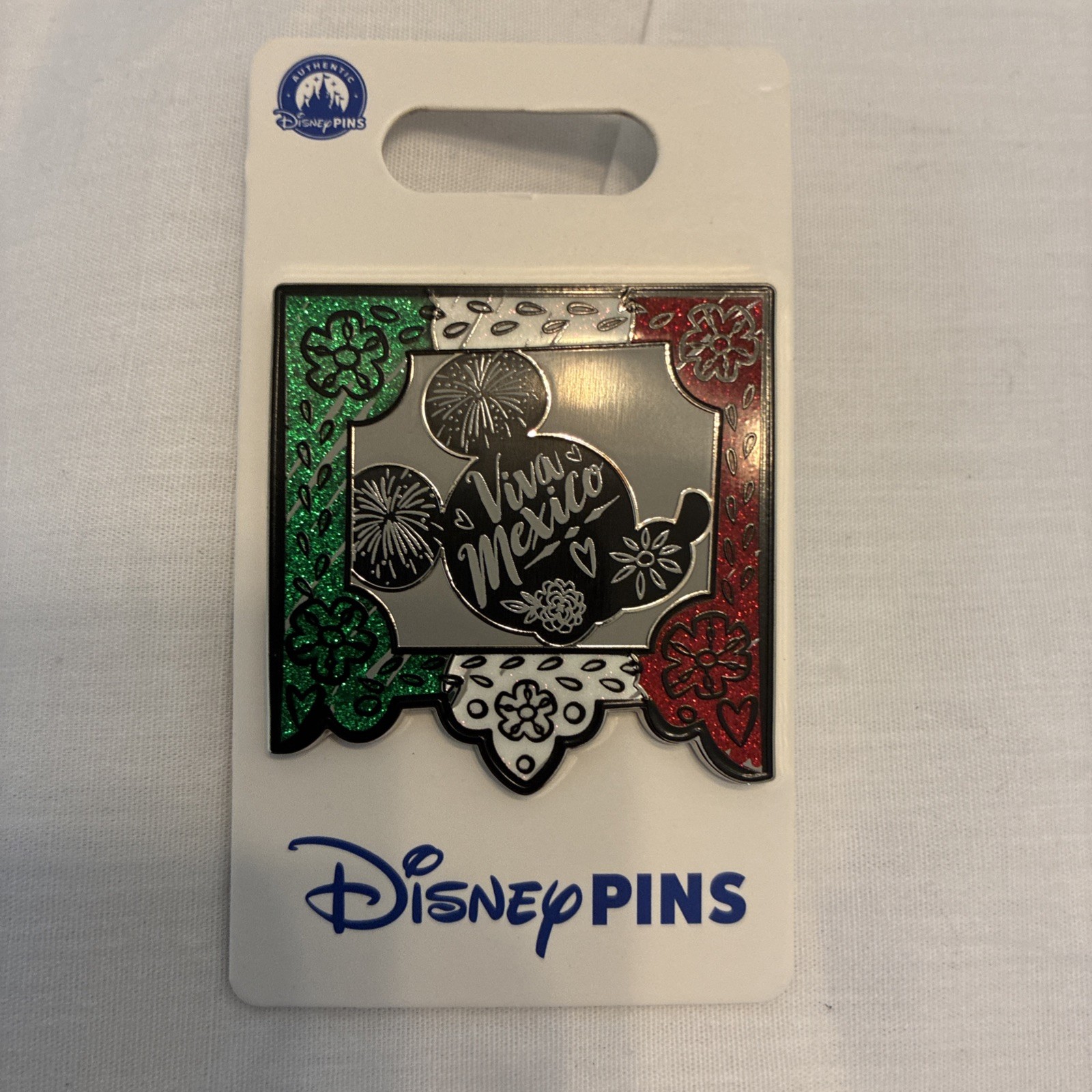 New Disney Parks Mickey Viva Mexico Pin Epcot World Showcase