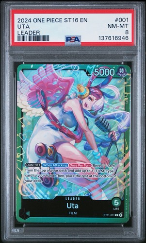 Uta graded PSA 8 for sale on eBay