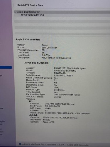Apple MacBook Pro 15" Retina (Mid 2015) i7 2.5GHz 16GB RAM 256GB SSD Monterey - Picture 9 of 13
