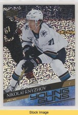 2020 Upper Deck Young Guns Speckled Rainbow Foil Nikolai Knyzhov #492 READ 1g3
