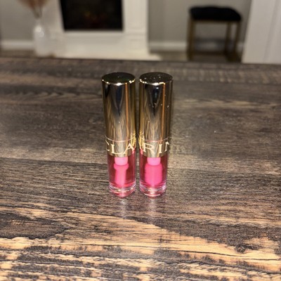 2 Clarins Lip Comfort Oil - 04 Pitaya W/ Sweetbriar Rose Oil - 0.04 Oz Each NWOB