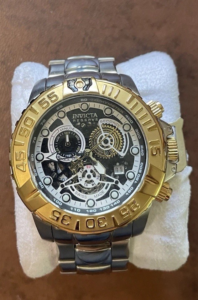 Invicta Reserve 47mm Subaqua Noma II Quartz Chronograph Bracelet