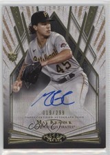 2022 Topps Tier One Break Out Auto 19/299 Max Kranick #BOA-MK Auto 6ns