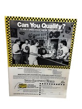 1972 Speed Equipment World Vintage Print Ad Racing Shop Franchise 1972 Speed Equipment World Vintage Print Ad Racing Shop Franchise