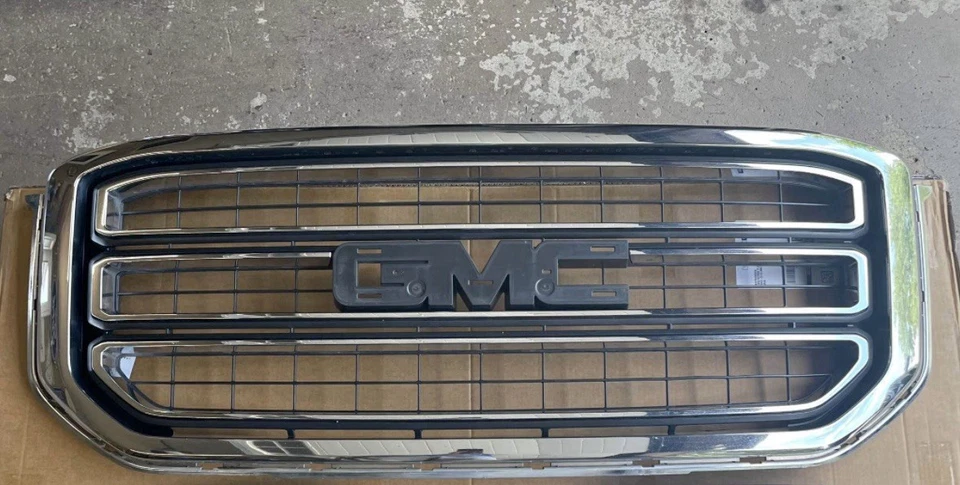 GMC Yukon & Yukon XL 2015-2020 parrilla delantera cromada OEM 84119634 bisel limpio 💗 Foto 3 de 4