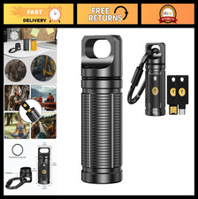 Metal YubiKey Case for Multiple Keys, Portable Holder for YubiKey 5 Series, Secu