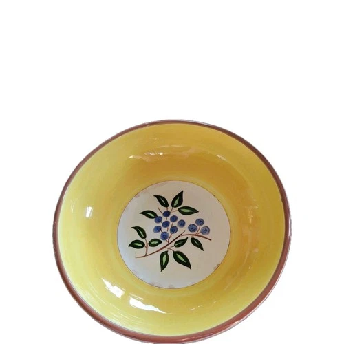 Stangl Pottery Blueberry Round Serving Vegetable Bowl 8"