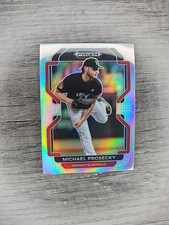 2022 Prizm Draft Picks - Michael Prosecky Silver Prizm Autographs AUTO MISSING
