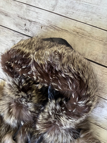 Vintage Real Sheepskin Hooded Heavy Fur Jacket/Vest Women’s Size L - Picture 6 of 9