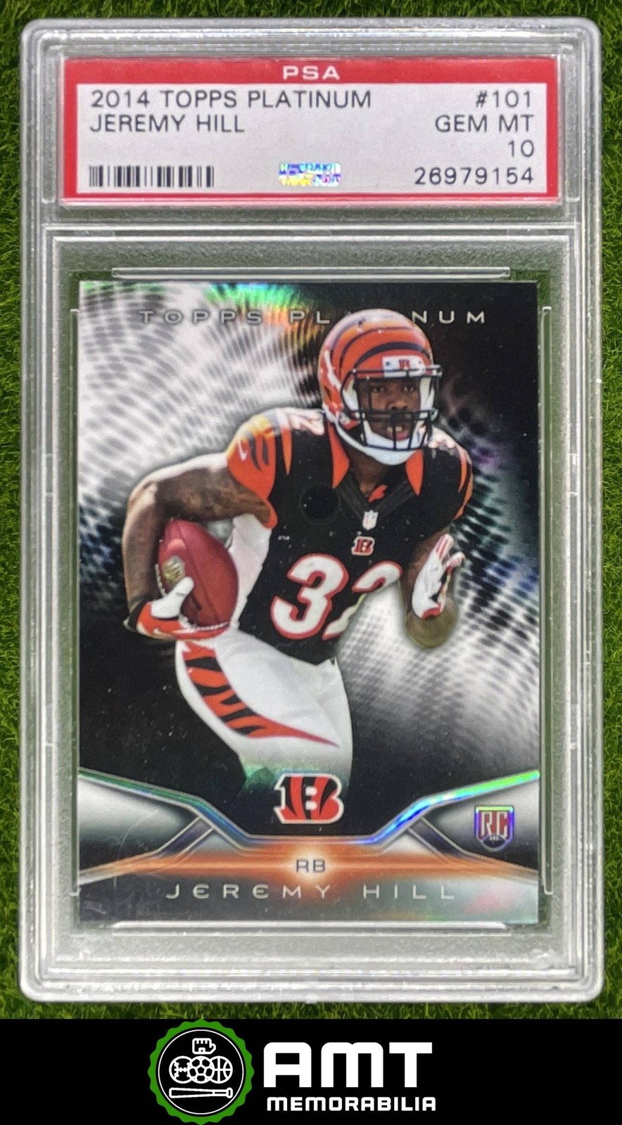 Jeremy Hill Topps Platinum #101 Base