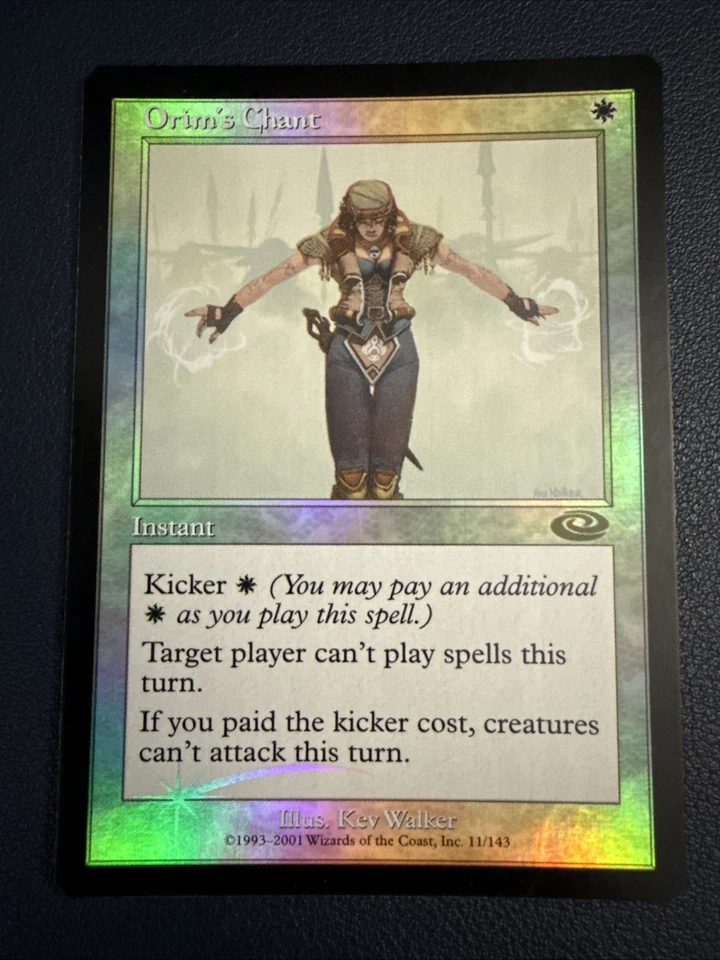 MTG Orim’s Chant Planeshift Foil 11/143 Near Mint - Image 2 of 4
