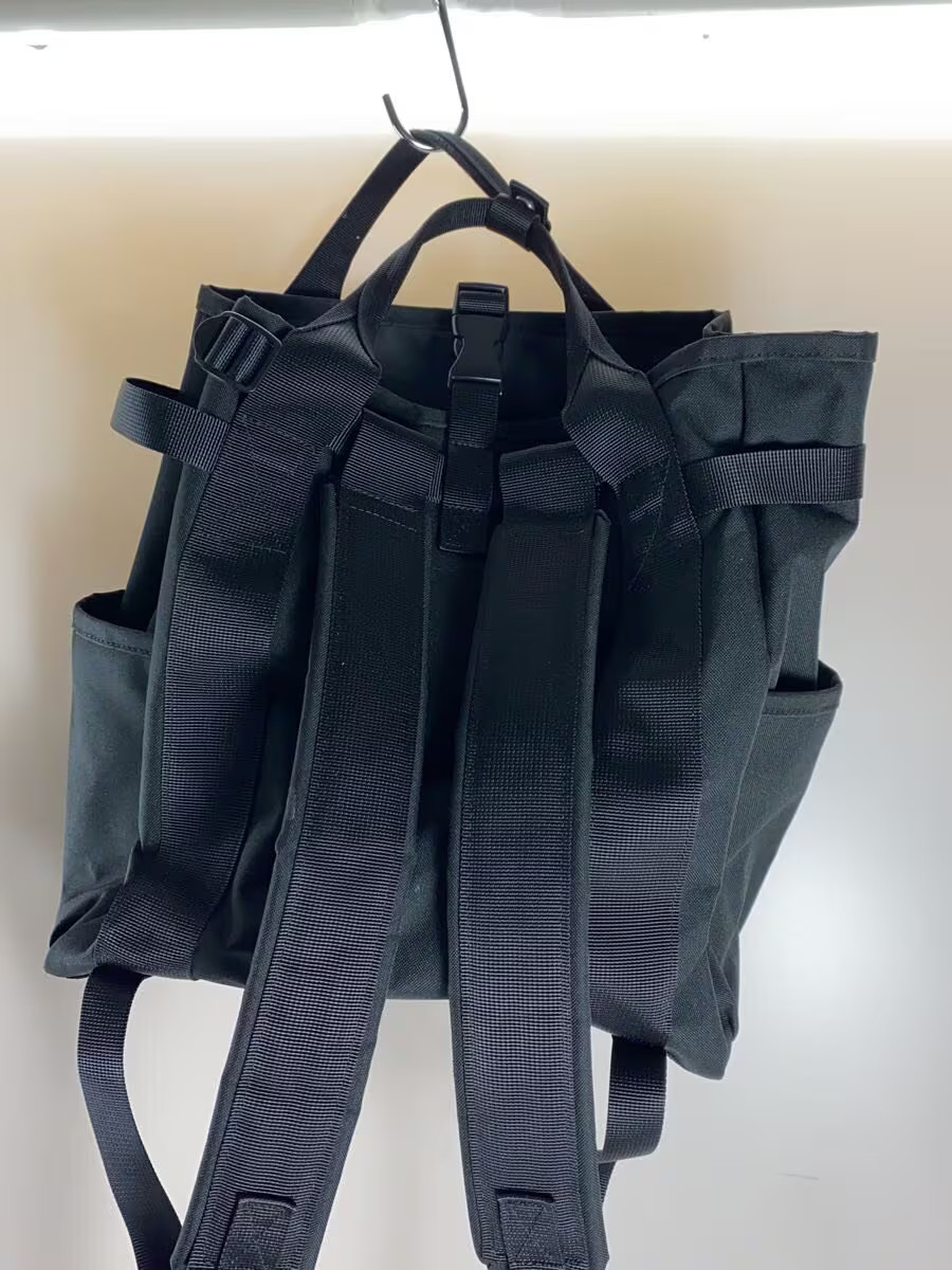 PORTER Backpack Canvas BLK Solid 3133 - image 3