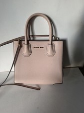 MICHAEL Michael Kors Mercer Fisarmonica Borsa Media in Pelle, Rosa Morbido