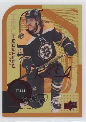2022-23 Upper Deck MVP Colors and Contours 32/250 David Pastrnak #89 02hk