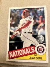 2020 Topps Update Series - 1985 Topps Baseball #85TB-46 Juan Soto
