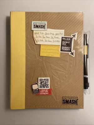 K&Company Smash International Style Scrapbook Album w/Pen Journal 