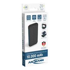 Ansmann Outdoor Power Bank with Solar Panel, LED Lamp, 2x USB-A Ans