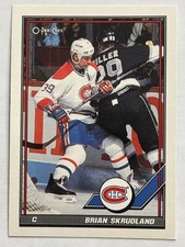 1991-92 O-Pee-Chee #349 Brian Skrudland Montreal Canadiens