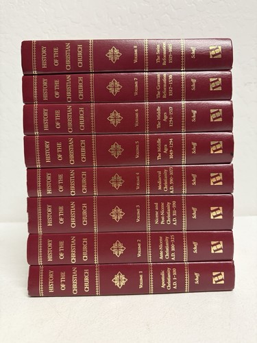History Of The Christian Church Philip Schaff 8 Volume Set First Printing 1996 - Foto 2 di 14
