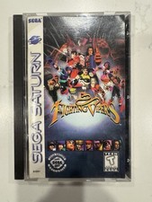 Fighting Vipers Sega Saturn Complete CIB Tested Working