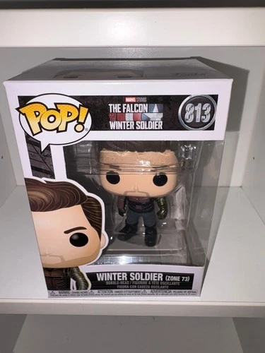 Funko Pop! Marvel's Falcon and The Winter Soldier Bucky Barnes (Zone 73) #813