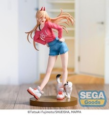 Chainsaw Man Power Meowy Figure Luminasta SEGA New Powy Devil Hunter