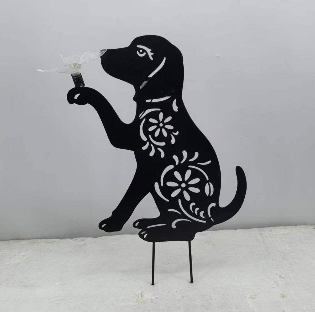 Dog Design Solar Stake Light