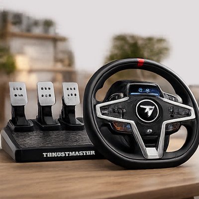 Thrustmaster T248 Rennlenkrad PS5 PS4 PC Force Feedback Pedale Display 200245