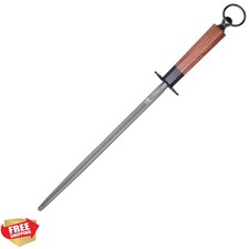 12 Inch Round Honing Rod, Japanese High Carbo...
