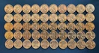 50 Coin Roll Nice Uncirculated Lincoln Wheat Cents 1950-1958