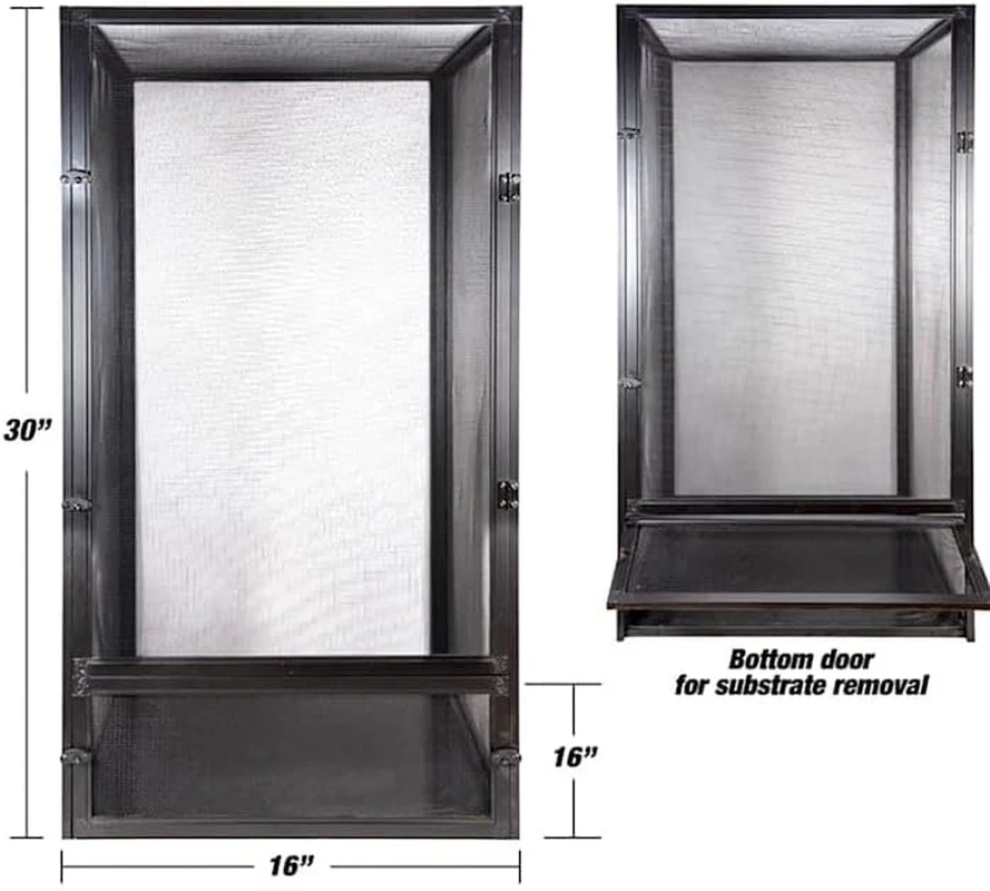 Reptibreeze Kit Camaleonte - Terrario Gabbia per Camaleonti Completo Di Kit Illu - Immagine 2 di 4