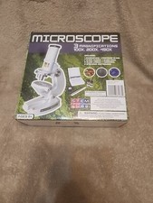 STEM Microscope w Light Source 100x, 200x, 450x Kids Educational Science Kit NEW