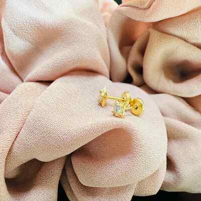 Ninja Star 0.5Ct Round Cut Natural Diamond Women's Stud Earrings