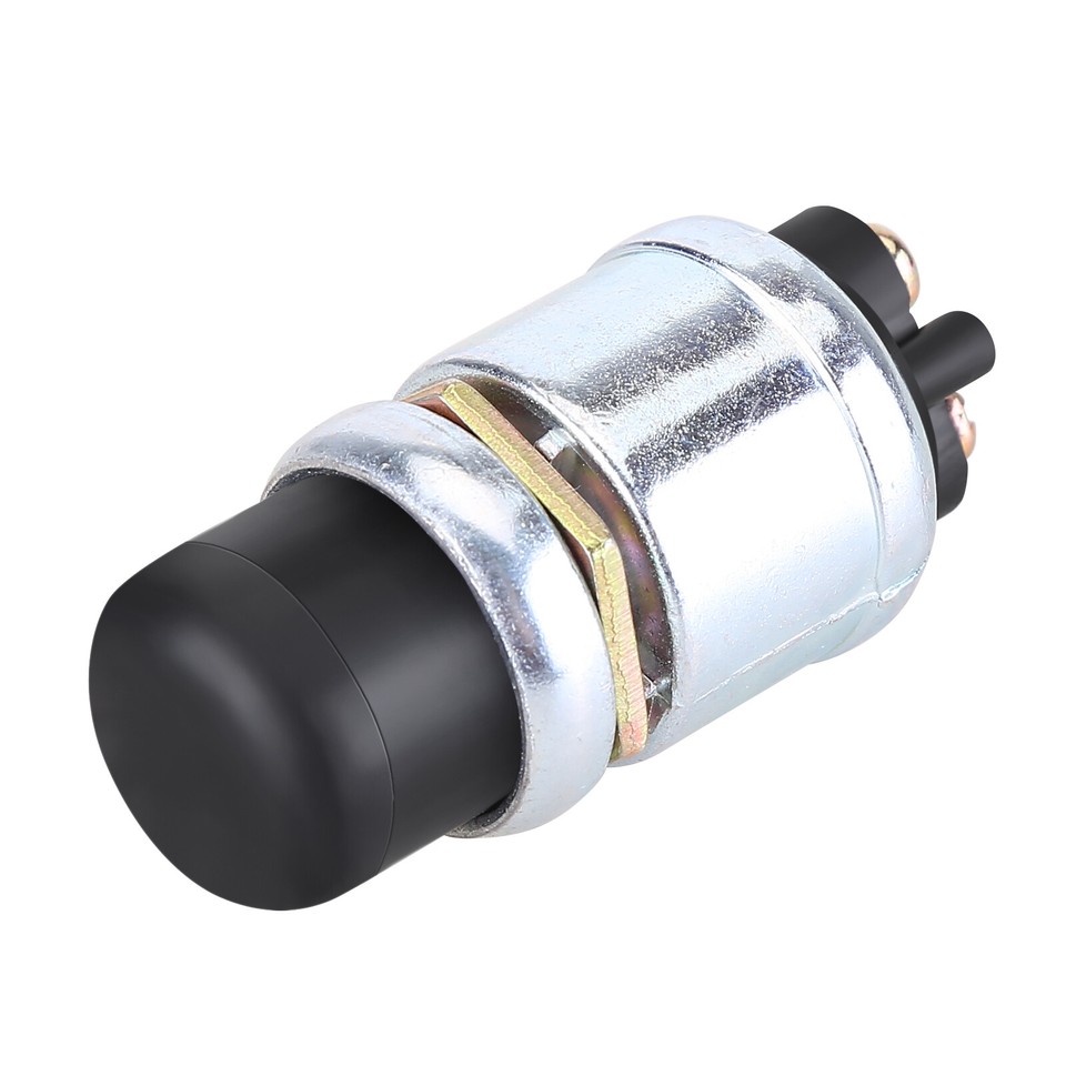 50A 12V DC Push Button Momentary Starter Ignition Switch On-Off SPST ...