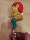 Vintage Hallmark Cards Elf Pixie Shelf Sitter Christmas Holiday Stocking Holder  — photo 6