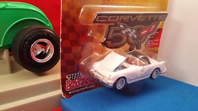 RACING CHAMPIONS~1953~CORVETTE 50 ANNIVERSARY COLLECTION~SERIES 1~&~EMBLEM!~
