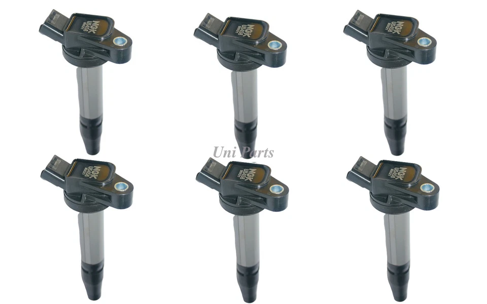 Bobinas de encendido OEM NGK 6 piezas 9091902273 para Toyota Tacoma 2016-2021 3,5 L V6 Foto 3 de 4