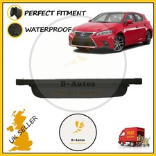 ADATTO PER LEXUS CT 200h CT200h 2010-2021 PACCO SCAFFALE BAGAGLIAIO COPERTURA CARICO CIECO NERO NUOVO