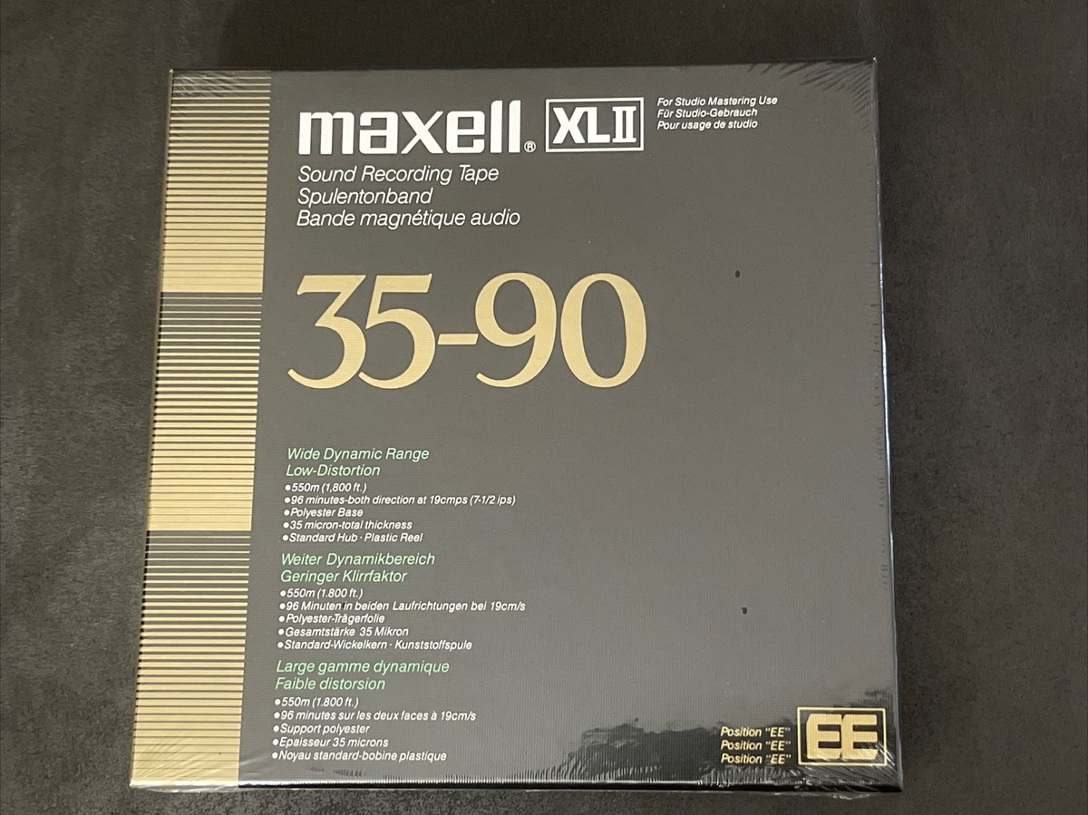 Maxell Xlii 35-90 Tape/ (New | eBay