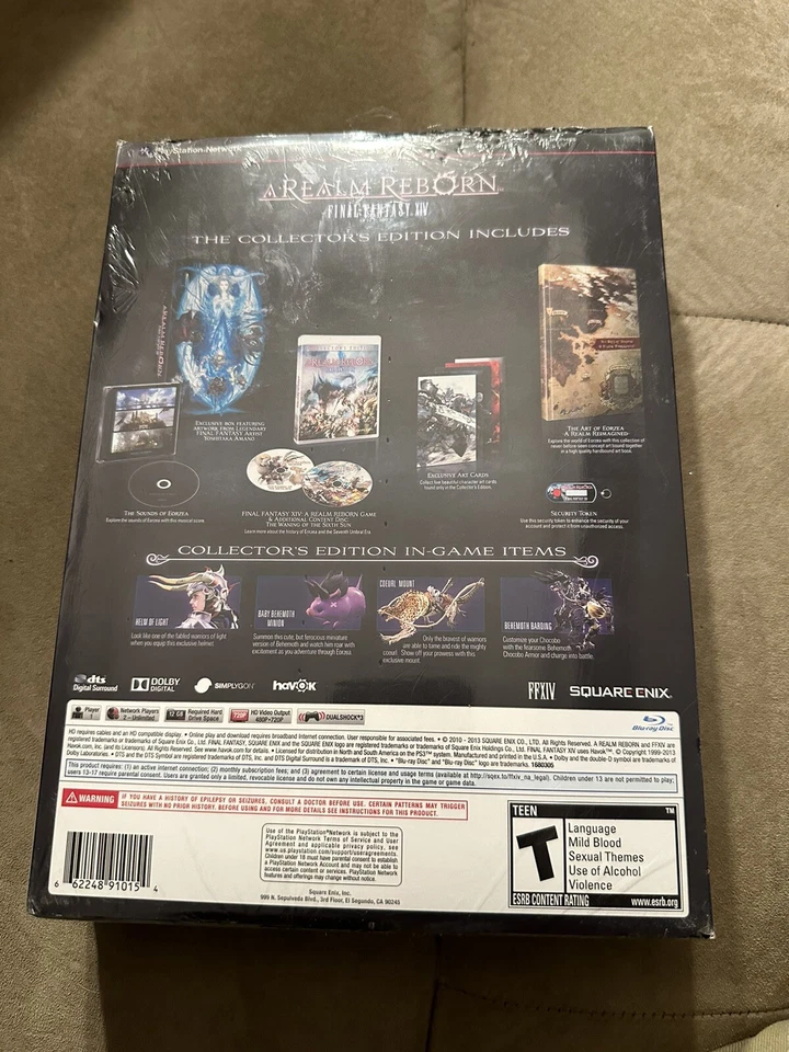PS3 Final Fantasy XIV Online: A Realm Reborn Edición Coleccionista Foto 3 de 4