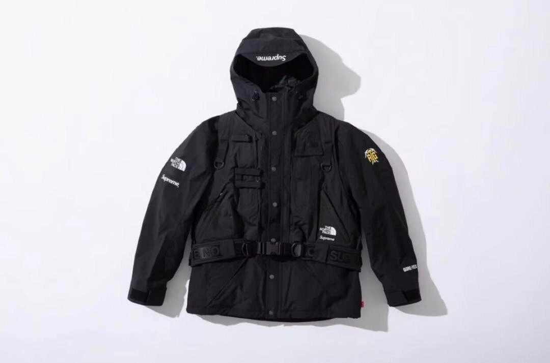 Veste gilet polyester noir The North Face x Supreme RTG taille M neuve du Japon