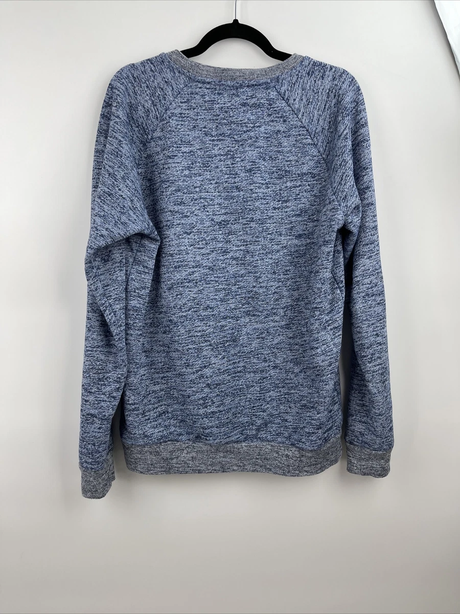 Grid round shop neck sweater