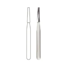 Dentsply 389250 Midwest FG 701-L Taper Fissure Crosscut Long Carbide Burs 10/Pk