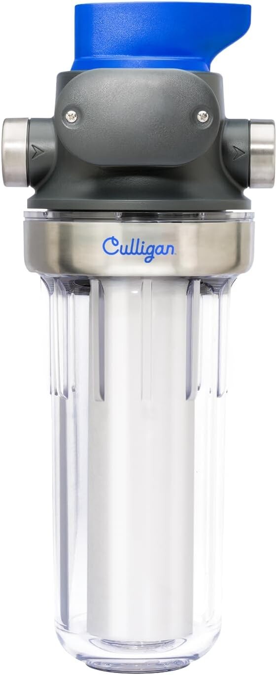 NEW Culligan WH-S200-C Whole-House Sediment Water Filter, 3/4