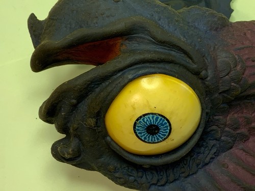 toy rubber Boglins finger puppet snish the fish hand vintage blue turquoise RARE - Picture 21 of 24