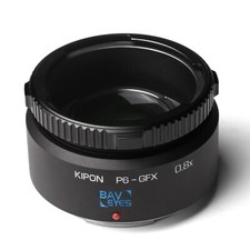 KIPON 0.8 Focal Reducer Optic Adapter for Pentacon 6 Lens to Fuji G Mount Camera