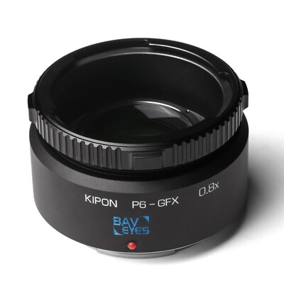 KIPON Adaptateur optique réducteur de focale pour utiliser l'objectif Mamiya 645 moyen format sur appareil photo PL Cine