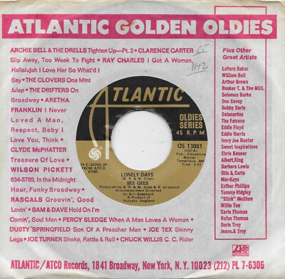 Piano Sheet Music Lonely Days Bee Gees Lyrics Gees Songs Lyrics