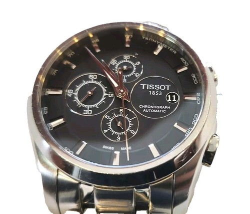 Tissot Couturier Silver Men's Watch - T035627A | eBay