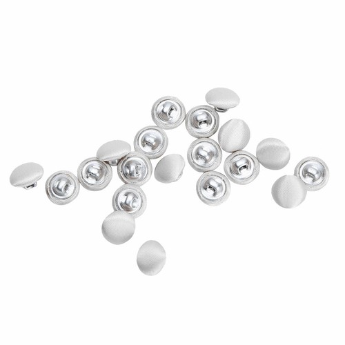 20x 10mm Smooth Satin Covered Metal Shank Buttons for Tuxedo Suit_Blouses Coat - Picture 37 of 79